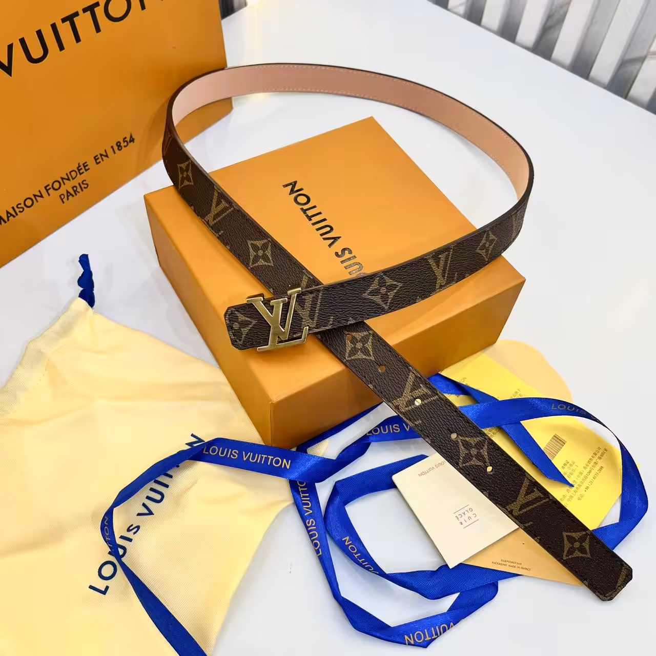 Louis Vuitton Monogram LV Belt