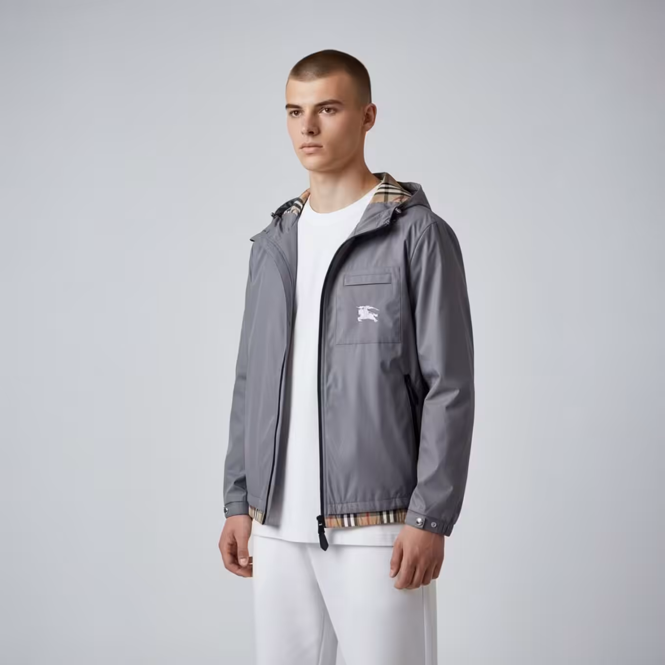 WhatsApp Image 2025-12-22 at 5.42.02 PM Burberry Vintage Grey Hooded Wind Cheater Jacket
