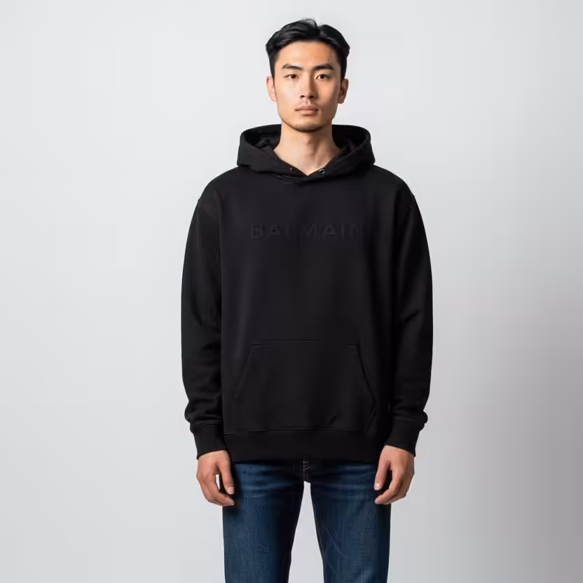 WhatsApp Image 2025-12-24 at 11.17.27 AM Balmain Black Full Sleeve Men’s Hoodie