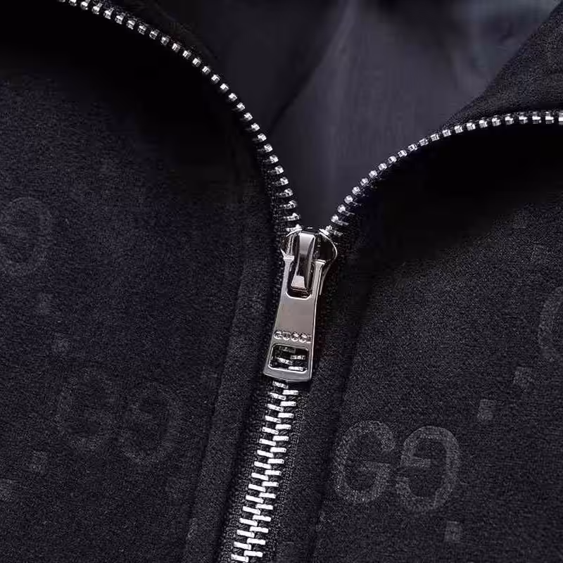 WhatsApp Image 2025-12-29 at 6.34.38 PM Gucci GG Embossed Black Wind Cheater Jacket