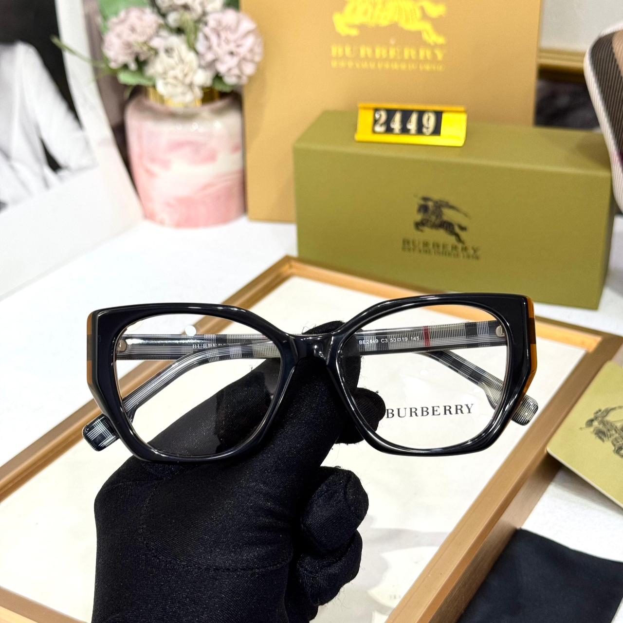 WhatsApp Image 2026-01-06 at 6.58.46 PM Burberry Brown Square Eyeglass Frame