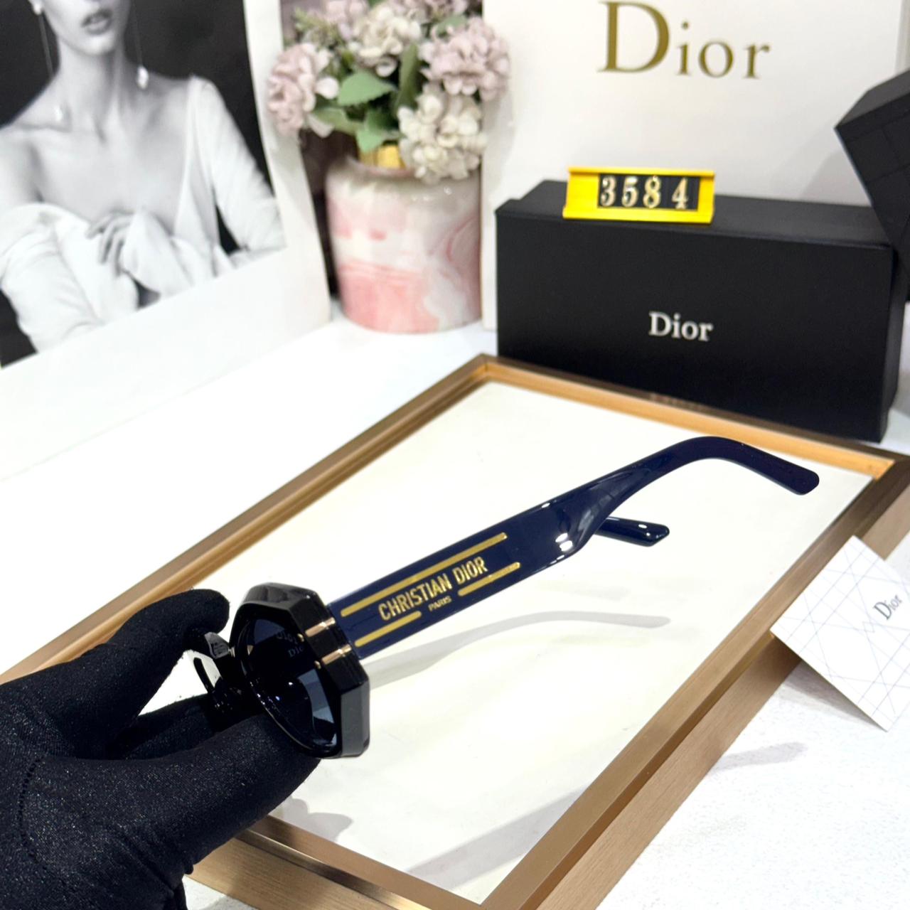 WhatsApp Image 2026-01-09 at 7.16.14 PM (1) Dior Blue Square Women Sunglasses