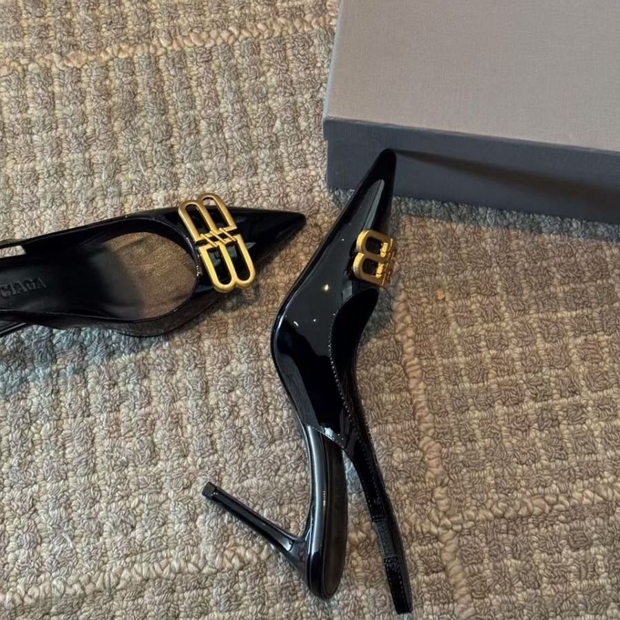 WhatsApp Image 2026-02-05 at 6.24.48 PM (1) Balenciaga BB Black Slingback Pump