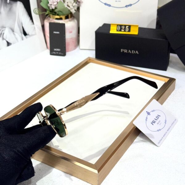 WhatsApp Image 2026-02-11 at 5.57.42 PM (1) Prada Hexagonal Green Unisex Sunglass