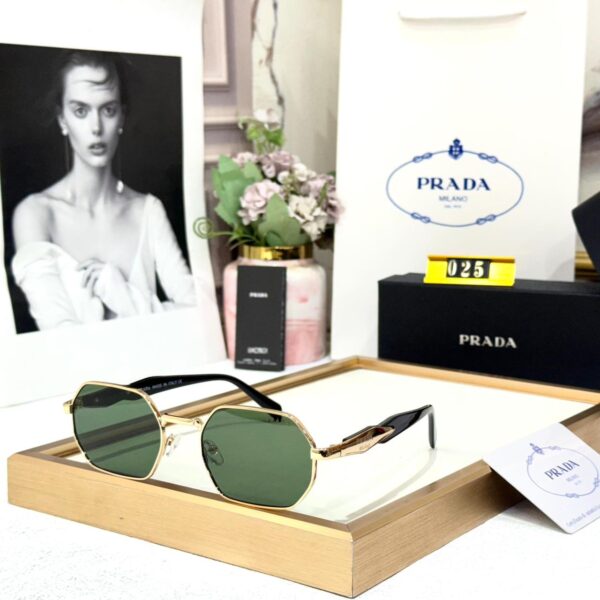 WhatsApp Image 2026-02-11 at 5.57.42 PM Prada Hexagonal Green Unisex Sunglass