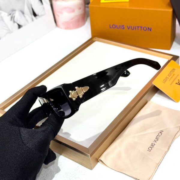 WhatsApp Image 2026-02-11 at 6.35.20 PM (1) Louis Vuitton Rectangular Black Unisex Sunglass
