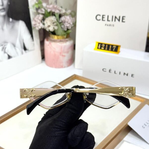 Celine Clear Hexagon Sunglass For Women