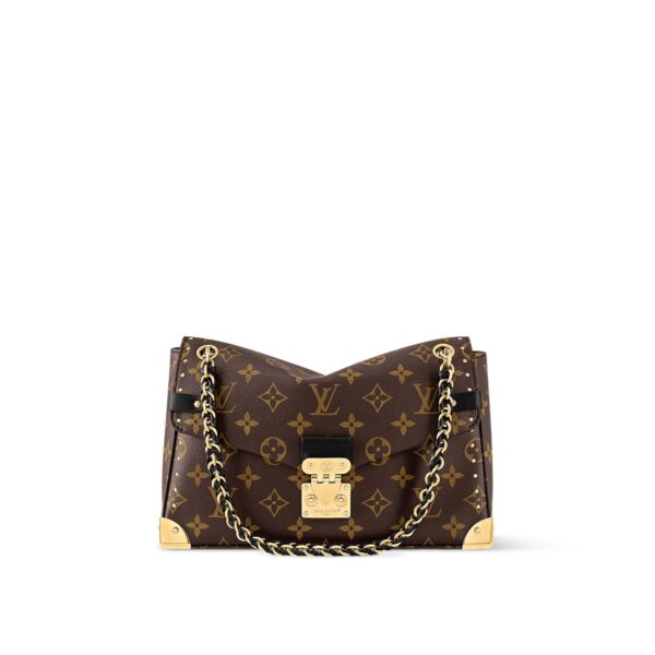 Louis Vuitton Trunkie Coffee Premium Sling Bag (With Box Double Box Packaging)