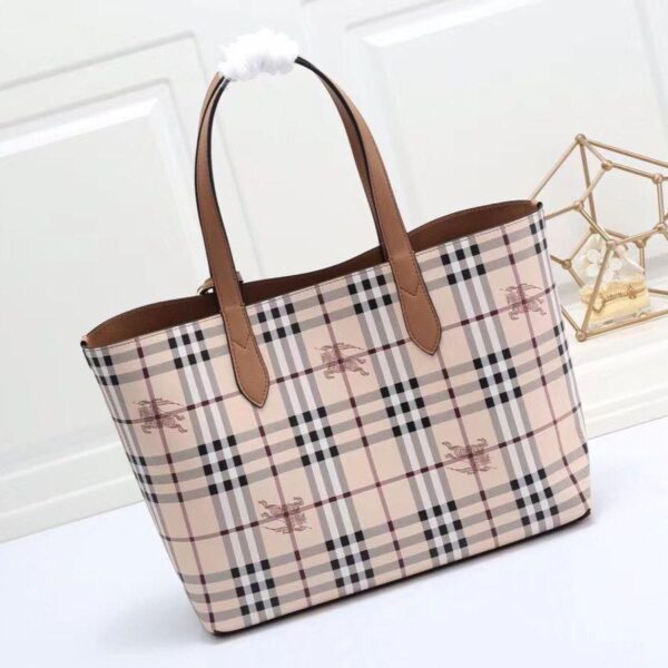 Burberry Brown Reversible Tote