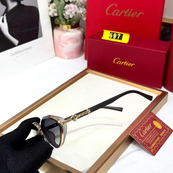 Cartier Black Tinted Sunglass For Women