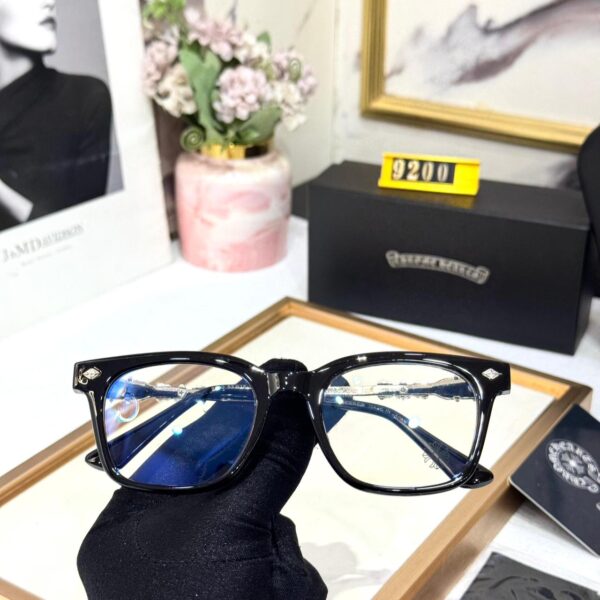 WhatsApp Image 2026-02-12 at 4.58.34 PM (1) Chromeheart Black Optical Unisex Eyeglasses