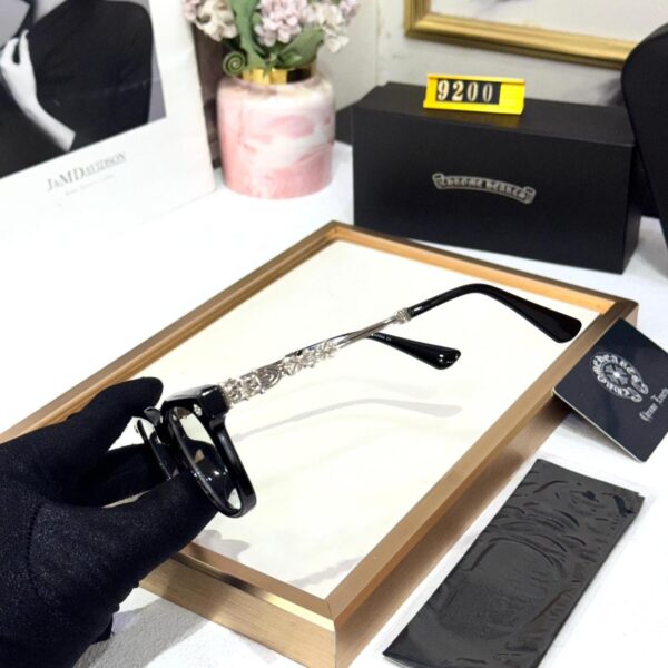 WhatsApp Image 2026-02-12 at 4.58.35 PM (1) Chromeheart Black Optical Unisex Eyeglasses