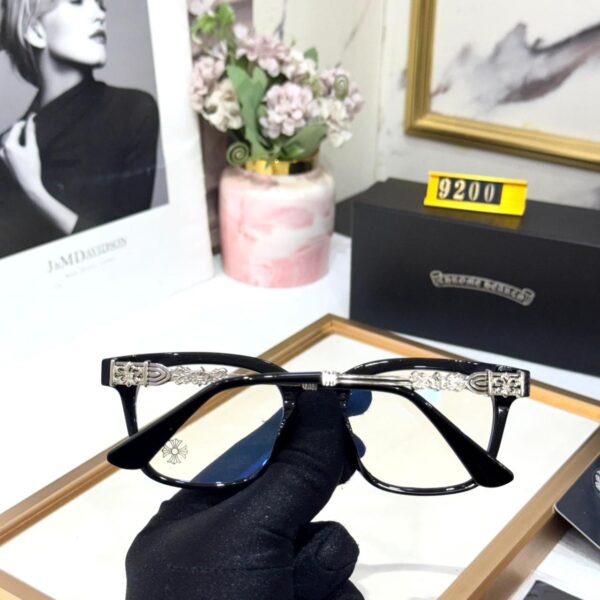 WhatsApp Image 2026-02-12 at 4.58.35 PM Chromeheart Black Optical Unisex Eyeglasses