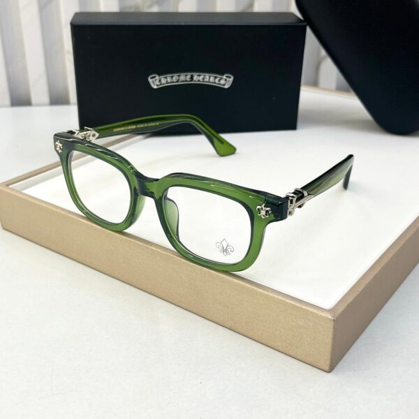 WhatsApp Image 2026-02-13 at 18.20.13 Chromeheart Green Optical Unisex Eyeglasses